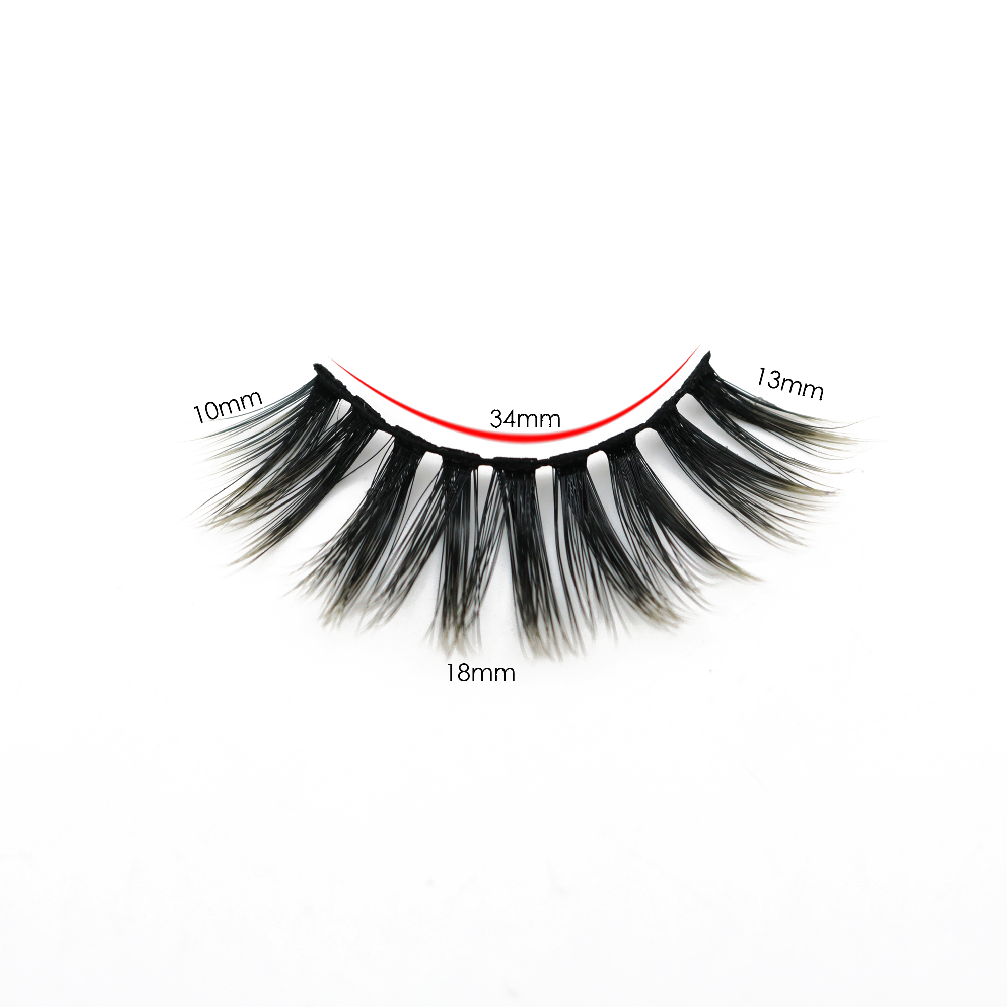 Colorful eyelashes