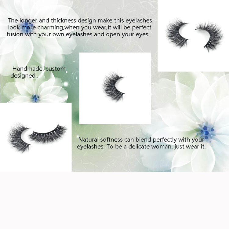 High quality 3D Mink eyelashes-LD004