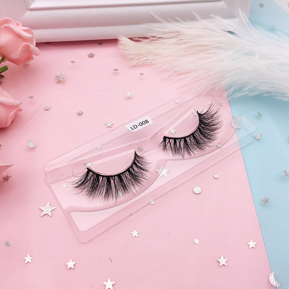 High quality 3D Mink eyelashes-LD008