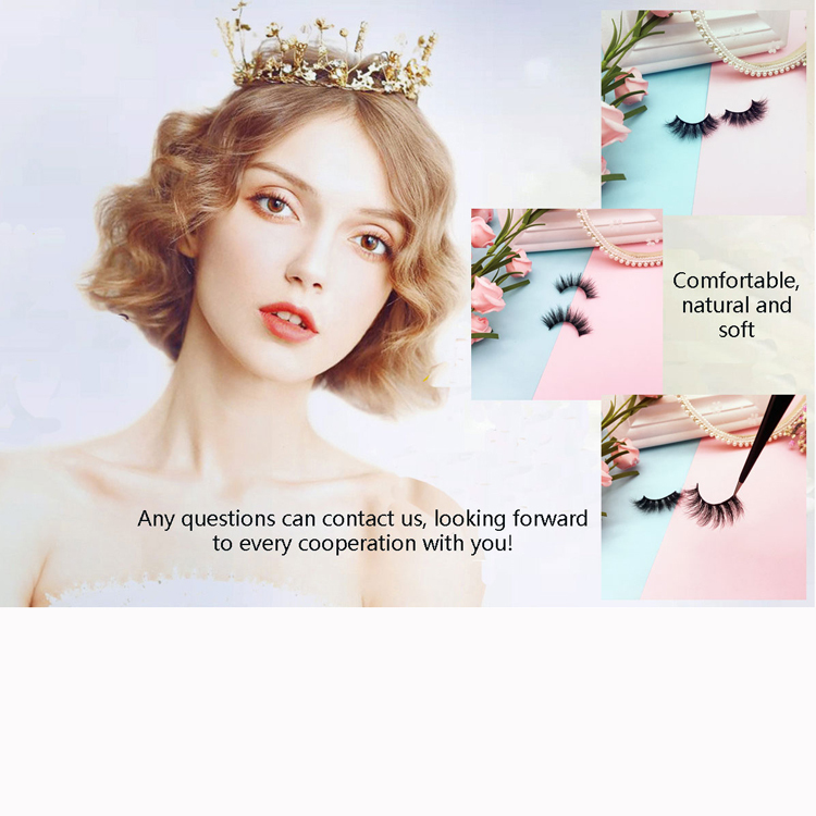 High quality 3D Mink eyelashes-LD009