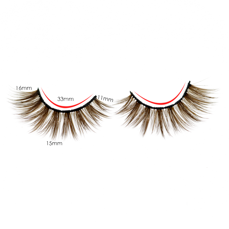 Colorful eyelashes