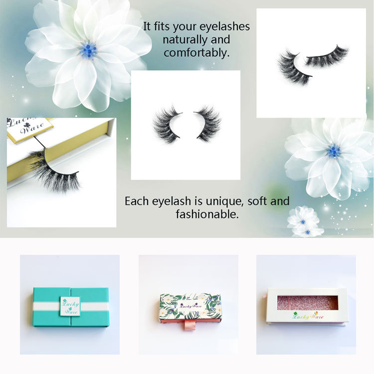High quality 3D Mink eyelashes-LD009