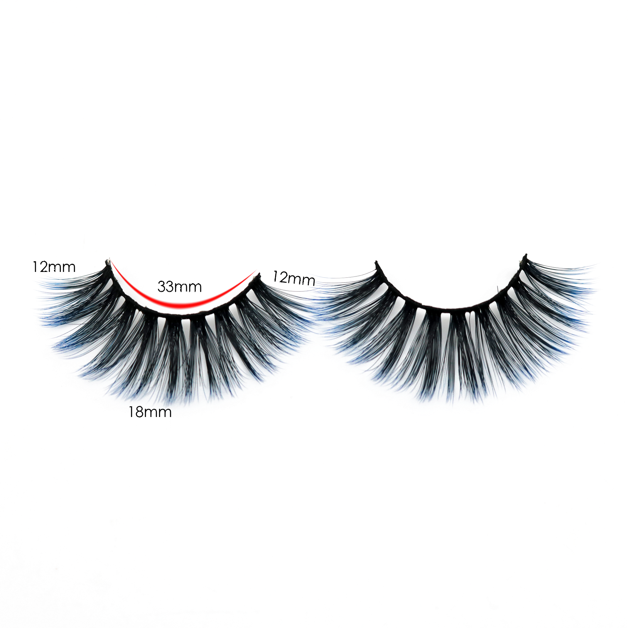 Colorful eyelashes
