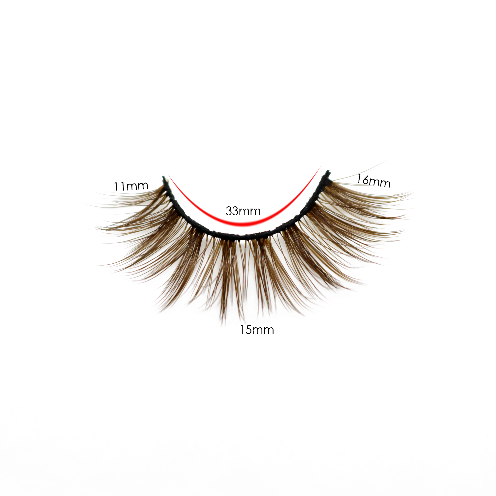 Colorful eyelashes