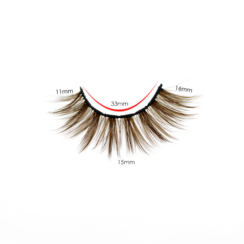 Colorful eyelashes