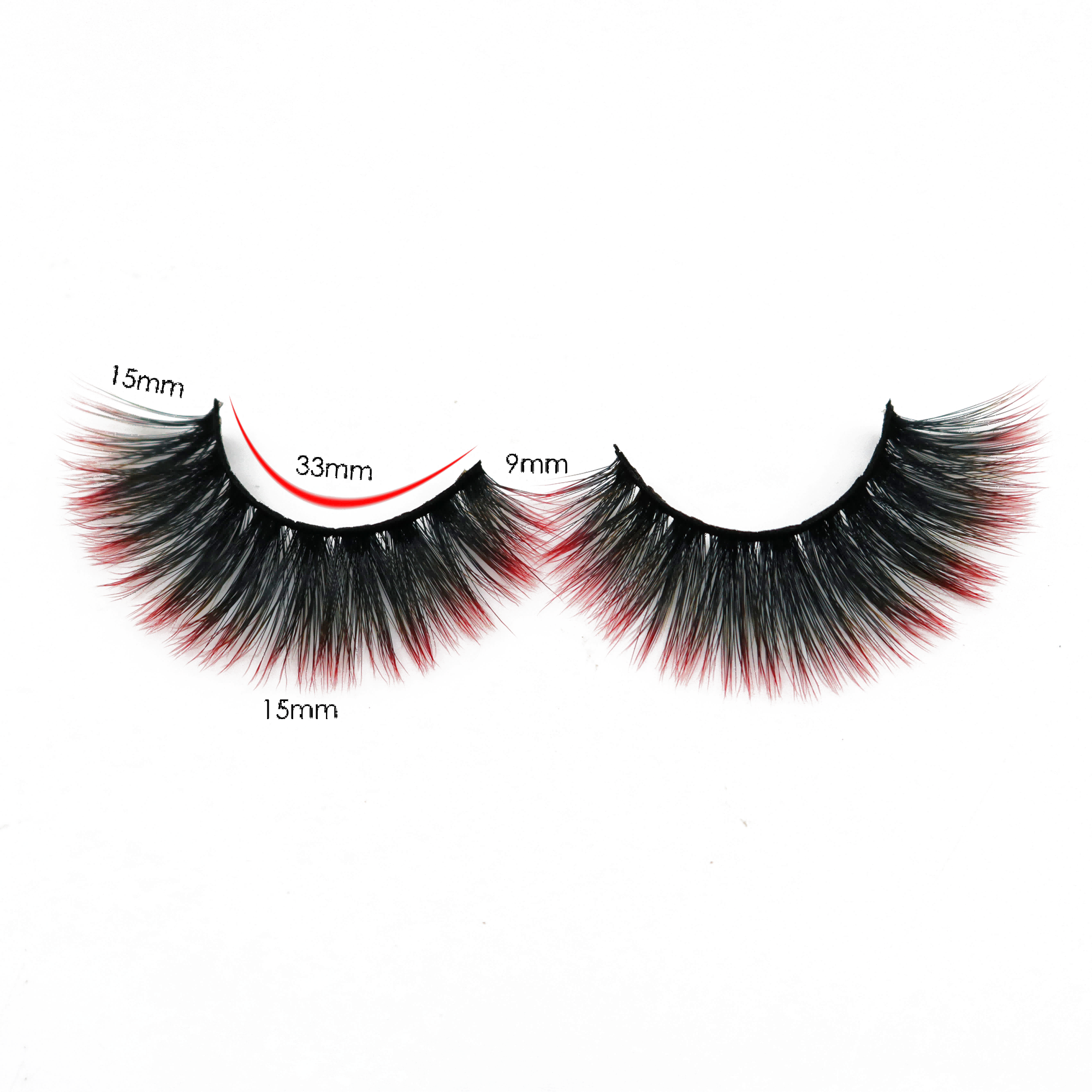 Colorful eyelashes