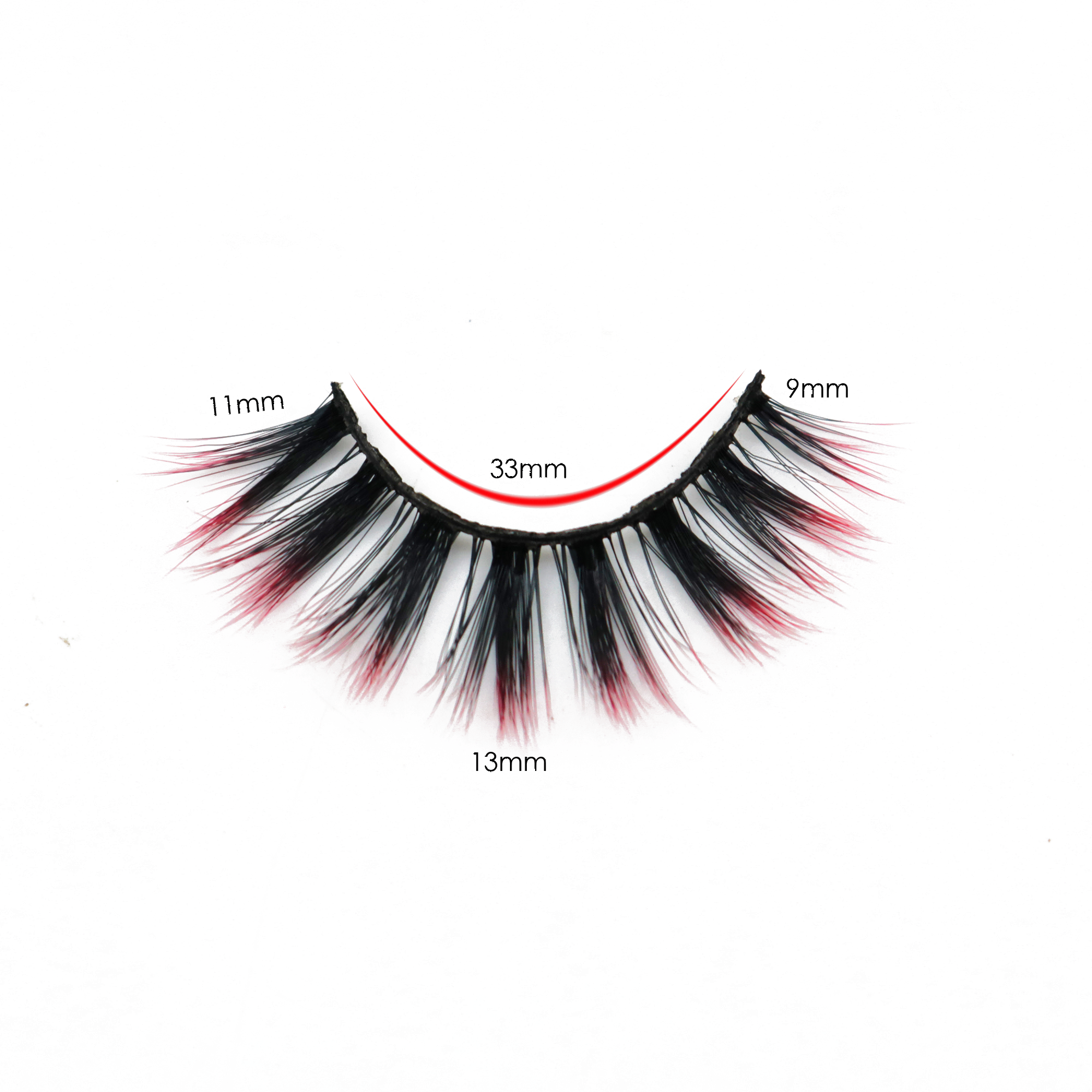 Colorful eyelashes