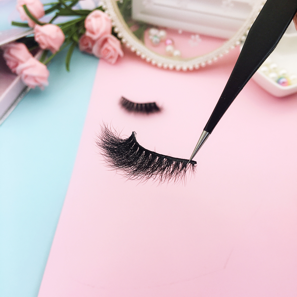 High quality 3D Mink eyelashes-LD007