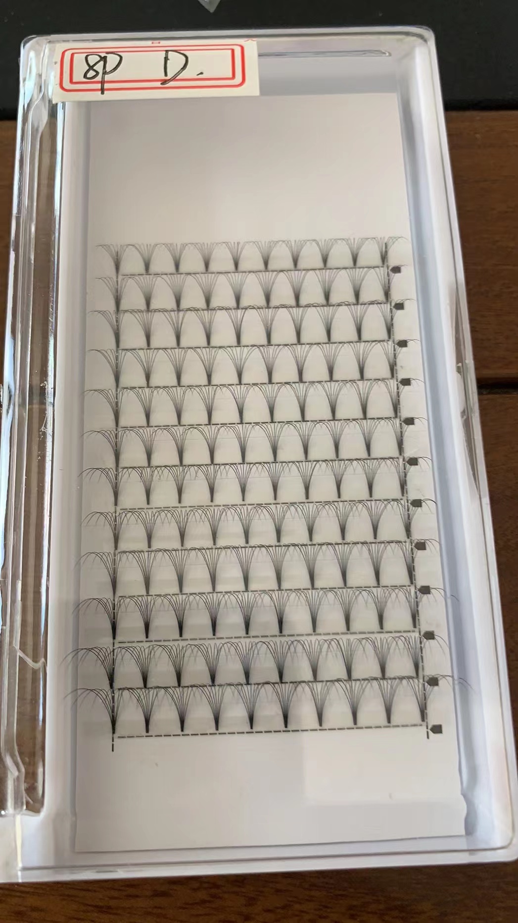 6P Premade fan Lashes