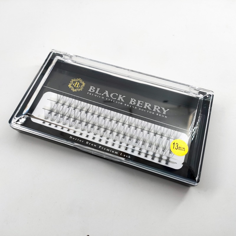 10P DIY Eyelash Extention Ribbons Segmented Individual Cluster Eyelash