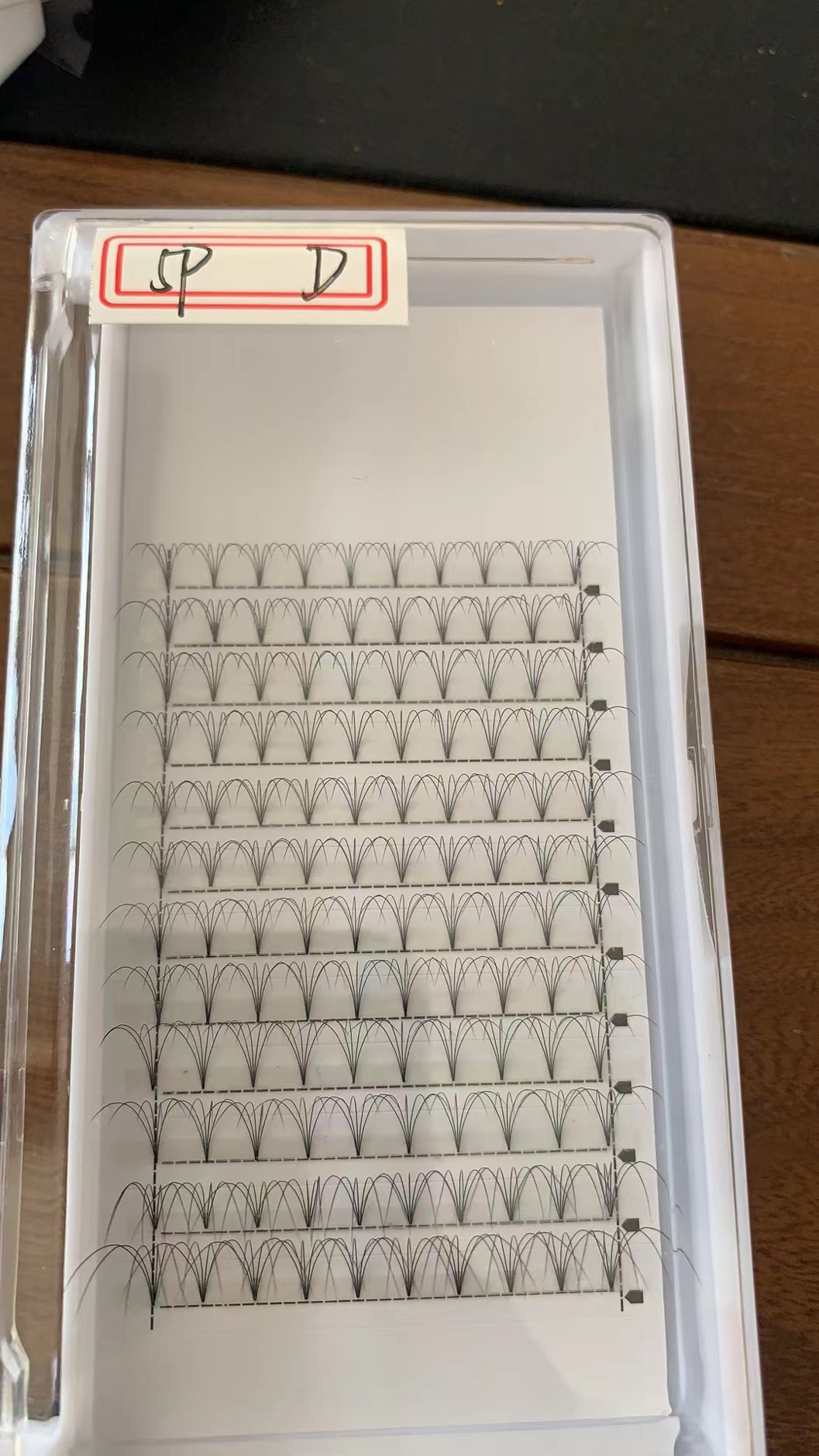 6P Premade fan Lashes