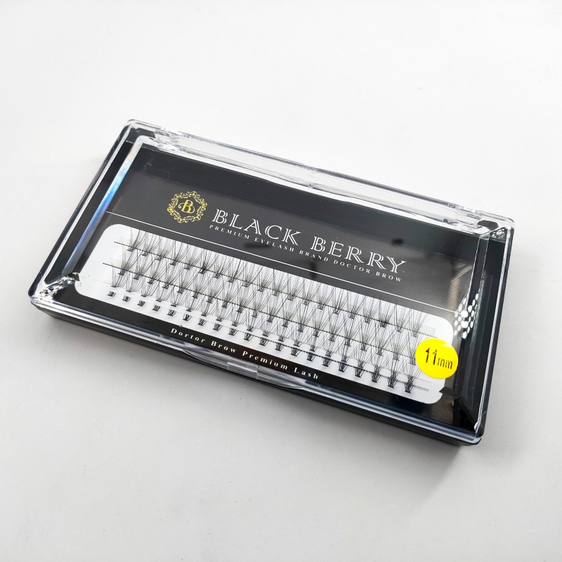 10P DIY Eyelash Extention Ribbons Segmented Individual Cluster Eyelash