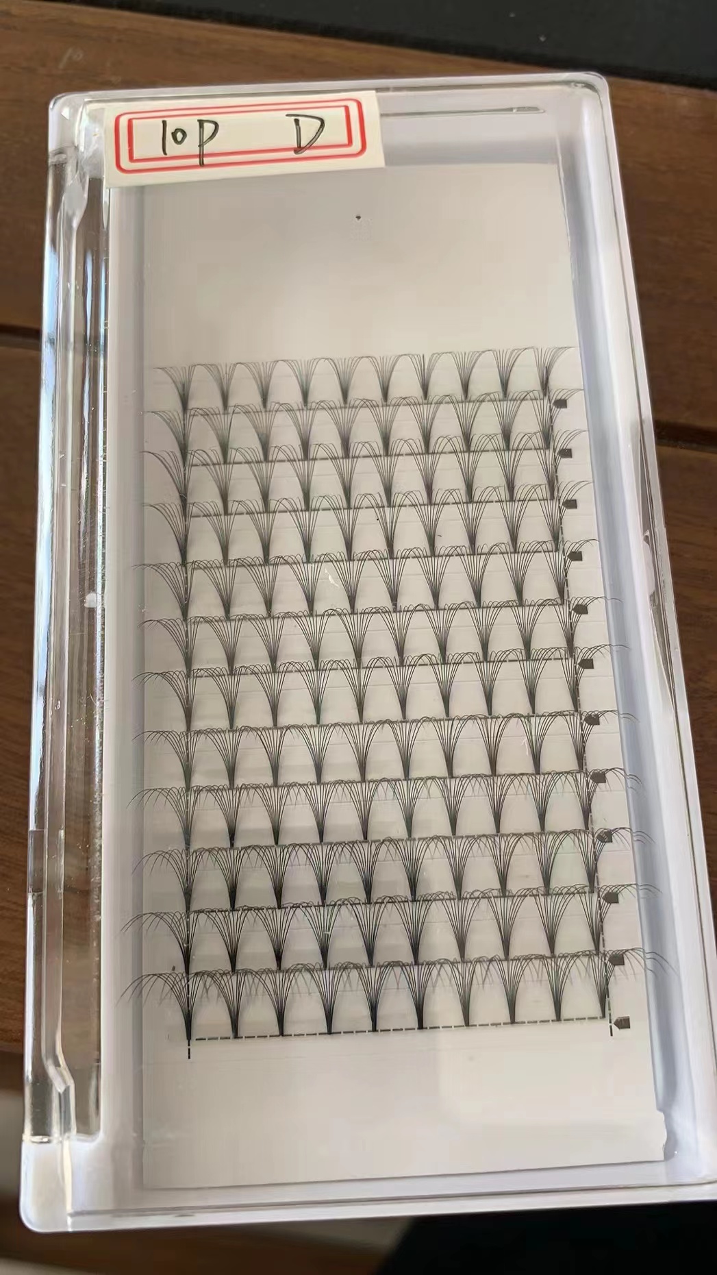 6P Premade fan Lashes