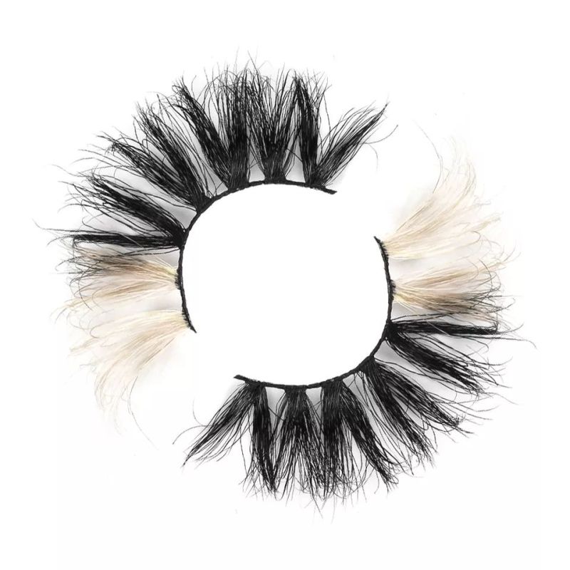 Colorful eyelashes