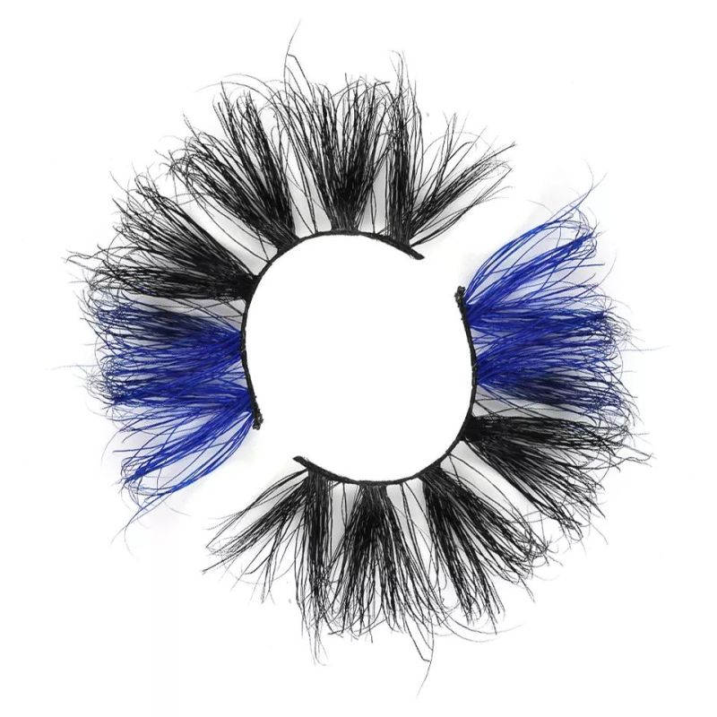 Colorful eyelashes