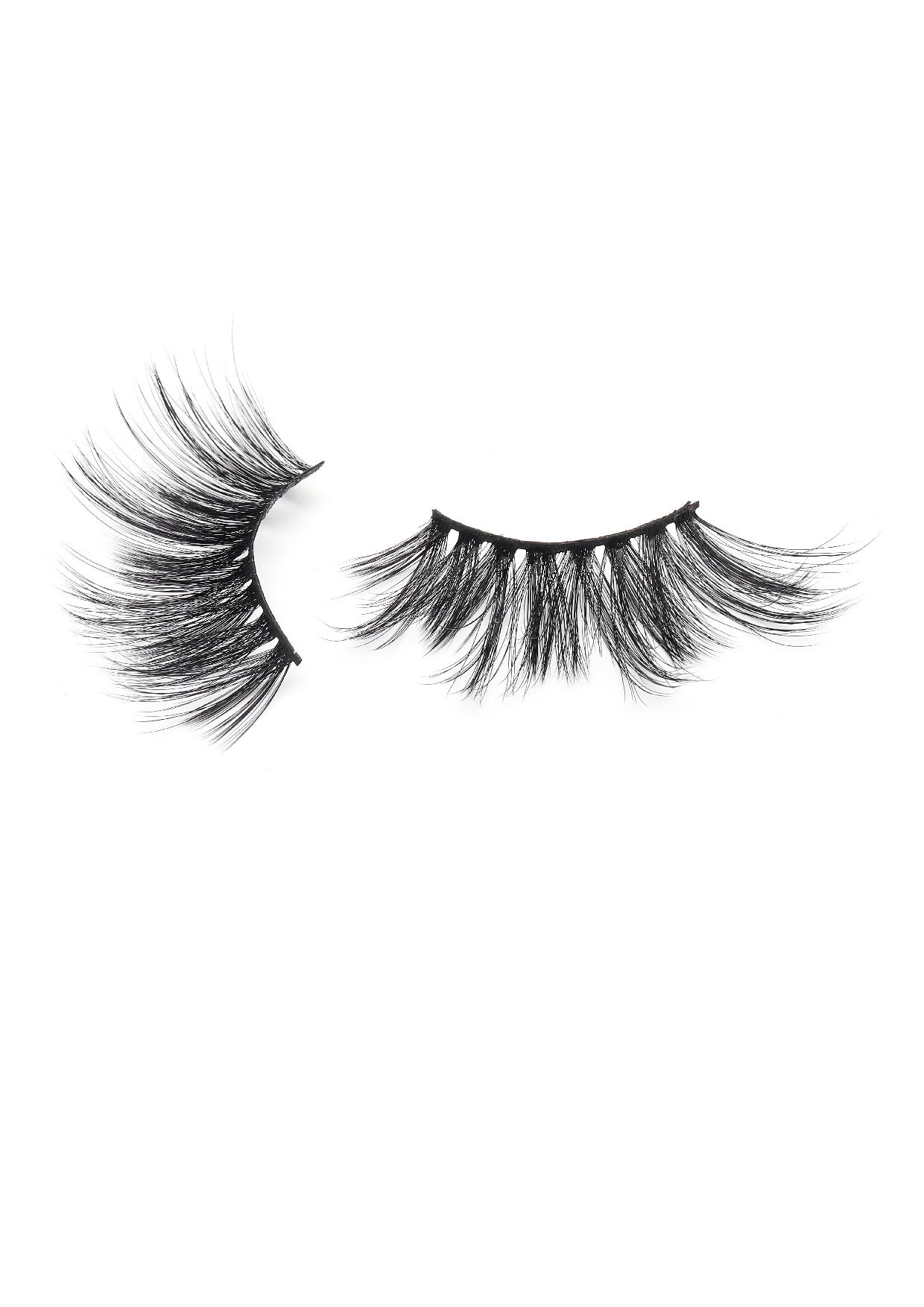 25mm Synthetic Fiber Strip Lashes
