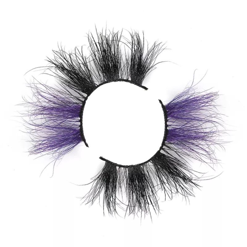 Colorful eyelashes