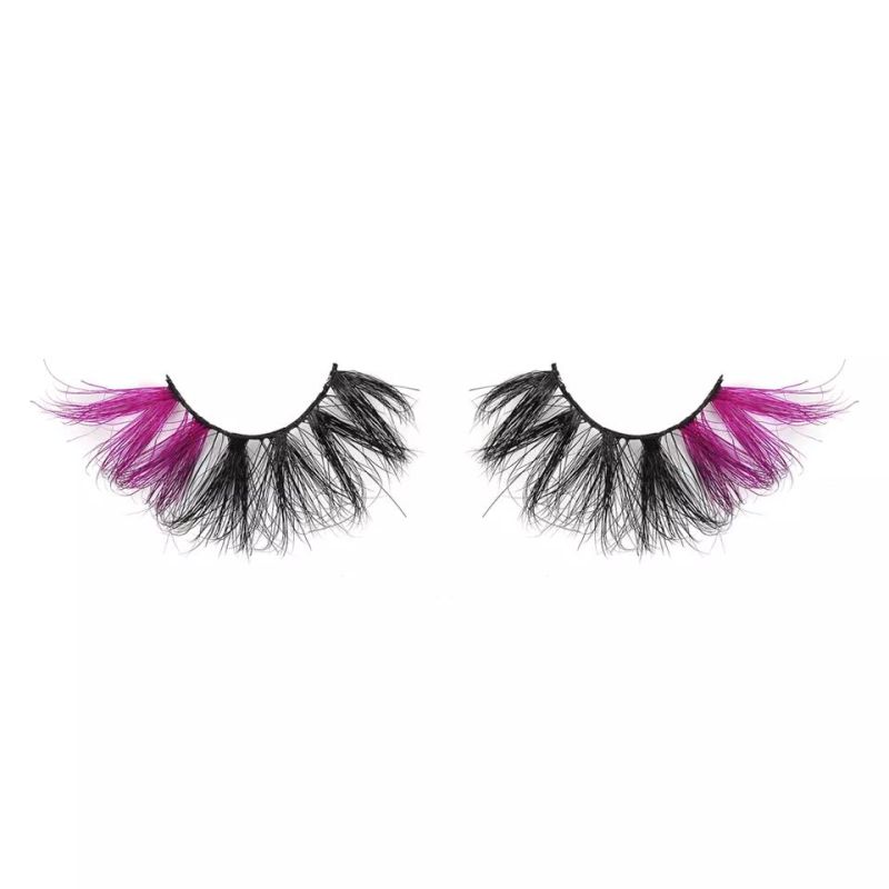Colorful eyelashes