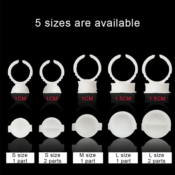 Eyelash Glue Rings