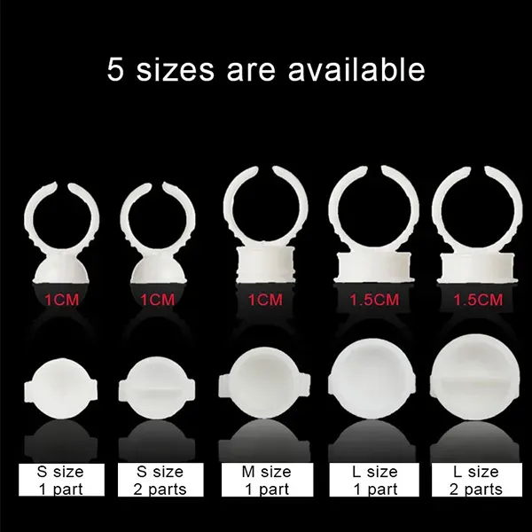 Eyelash Glue Rings