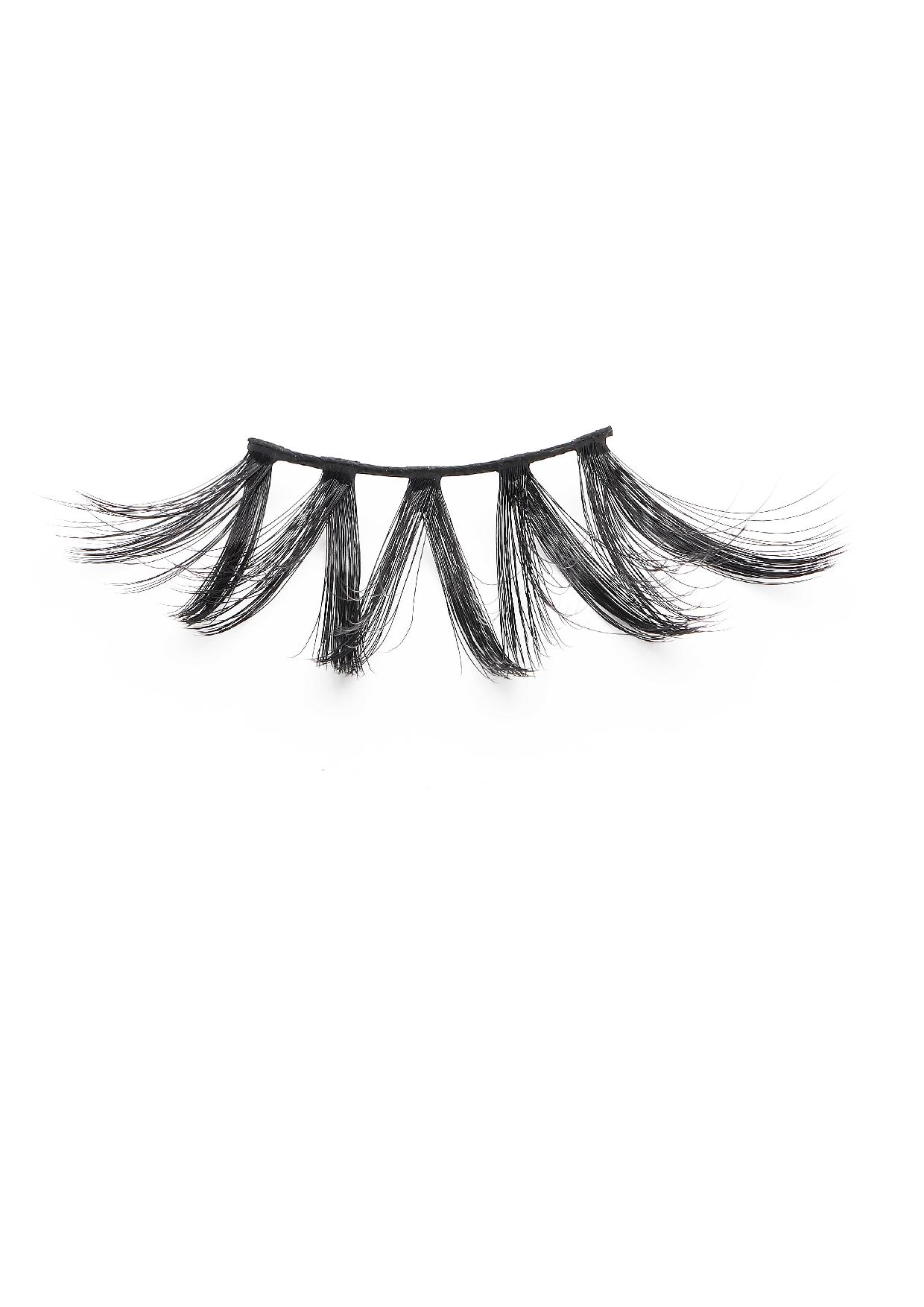 25mm Synthetic Fiber Strip Lashes