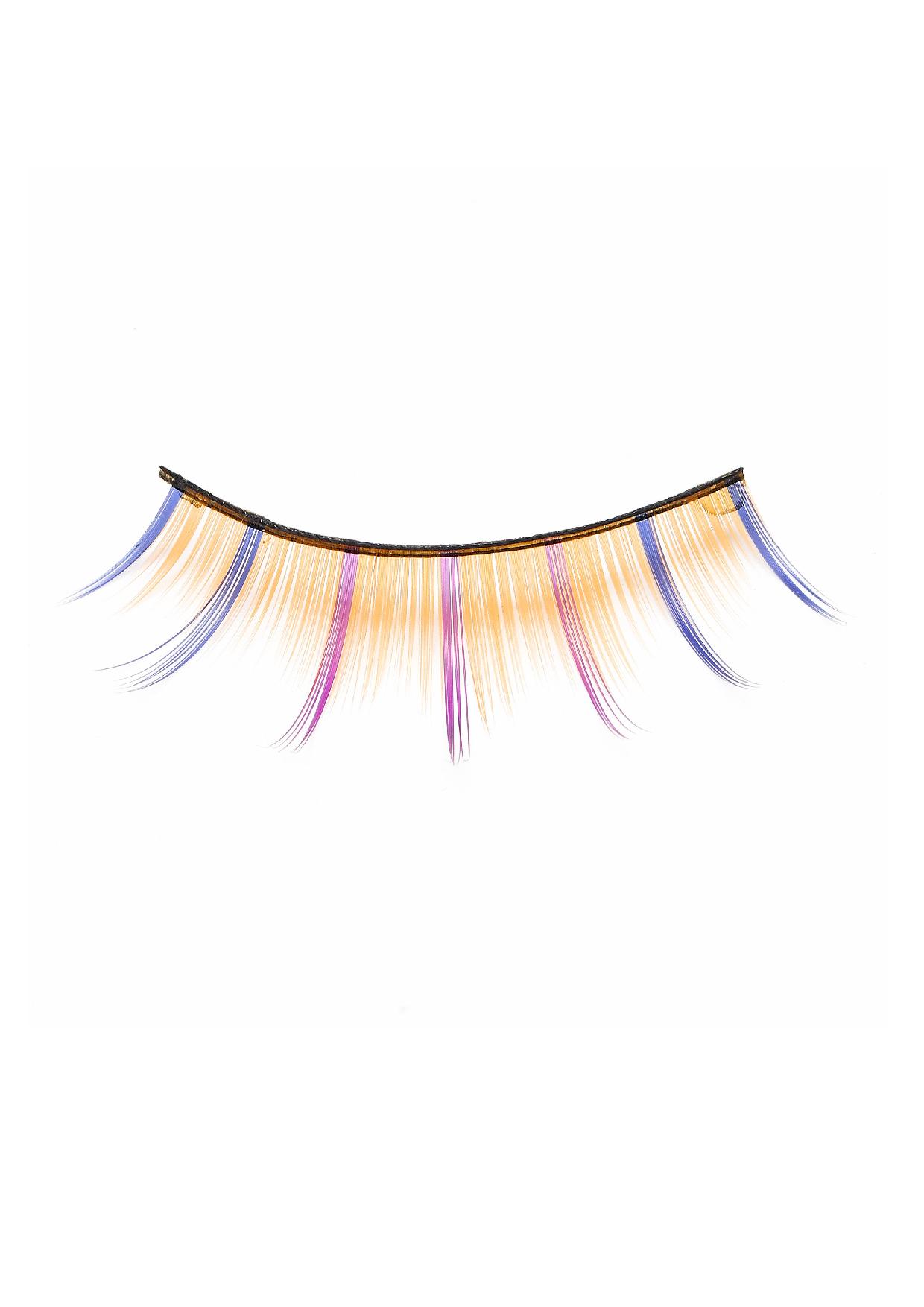 Colorful eyelashes