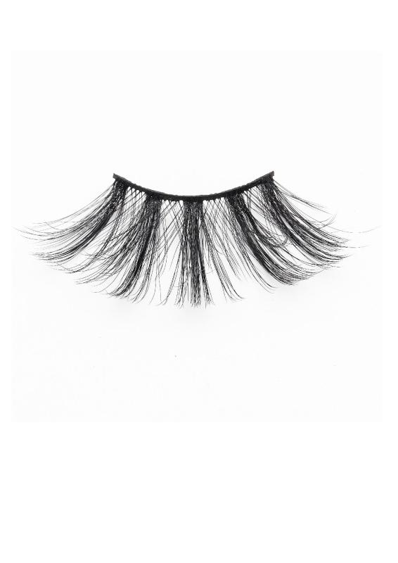 25mm Synthetic Fiber Strip Lashes