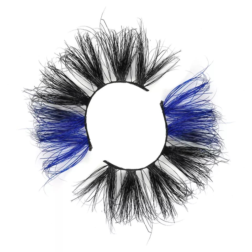 Colorful eyelashes