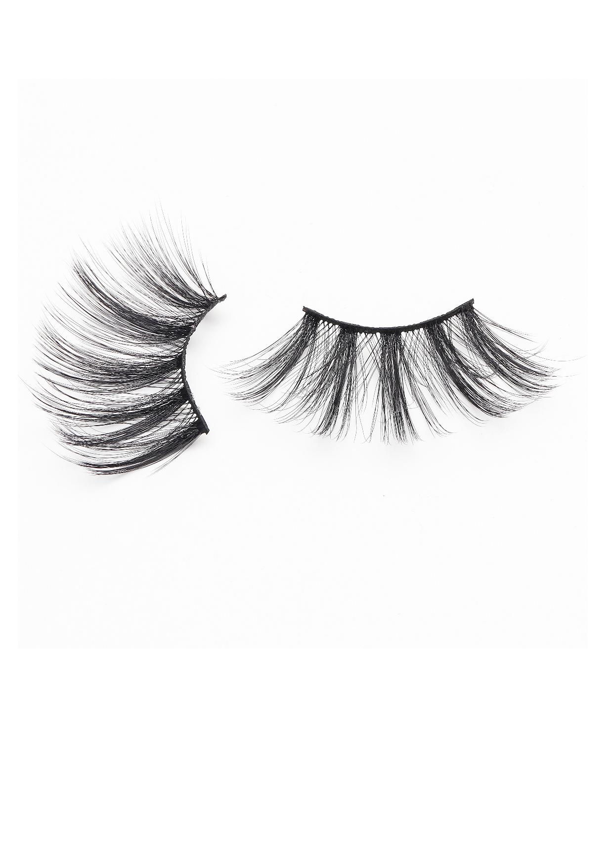 25mm Synthetic Fiber Strip Lashes