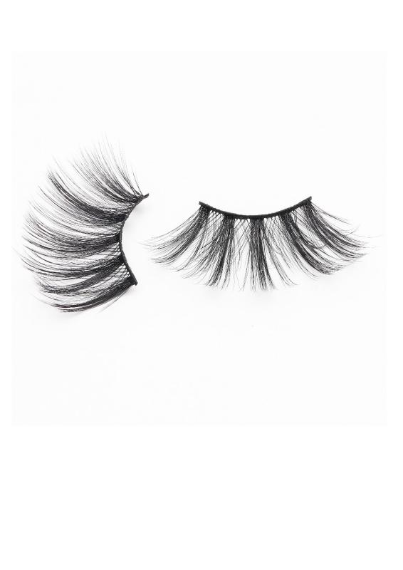 25mm Synthetic Fiber Strip Lashes