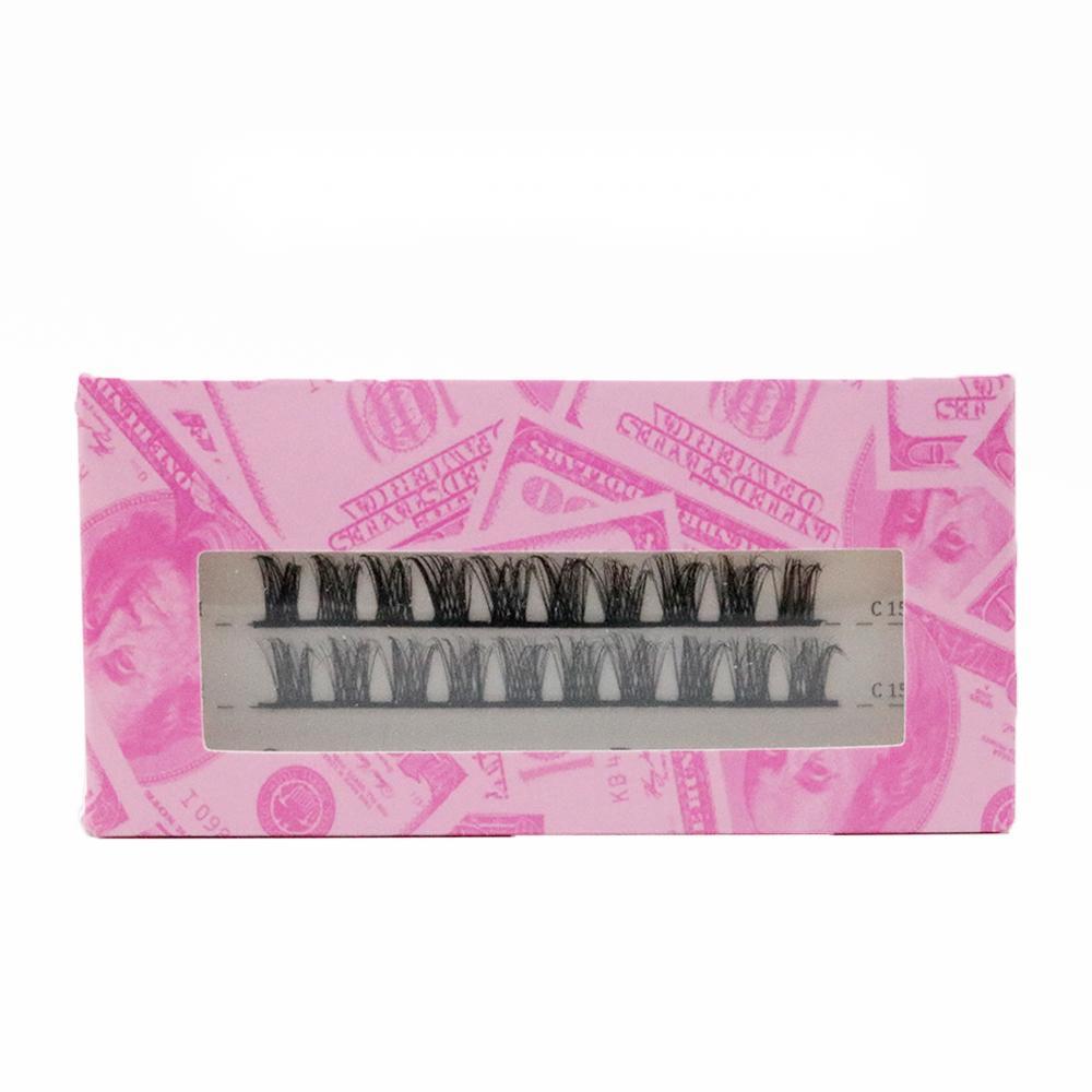 DIY Eyelash Extention Ribbons Segmented Individual Cluster Eyelash