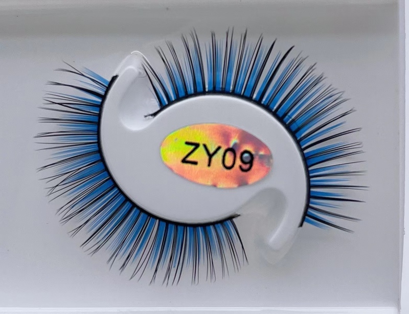Colorful eyelashes