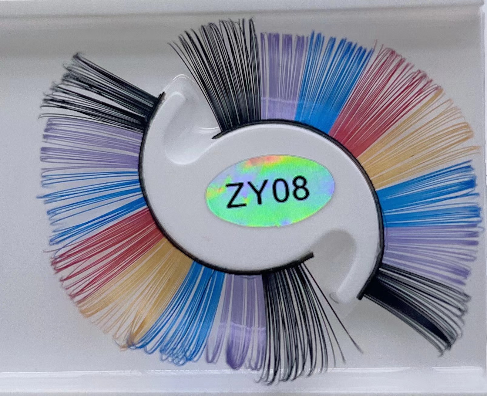Colorful eyelashes