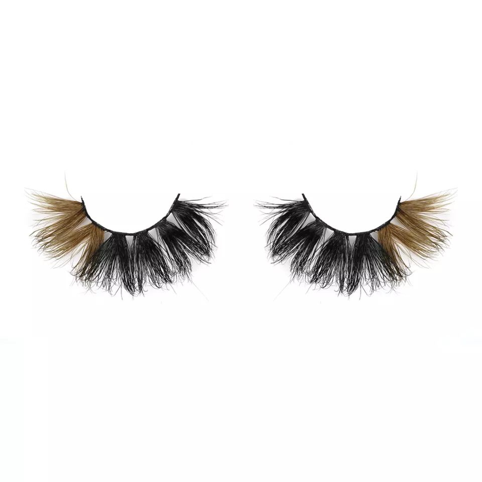 Colorful eyelashes