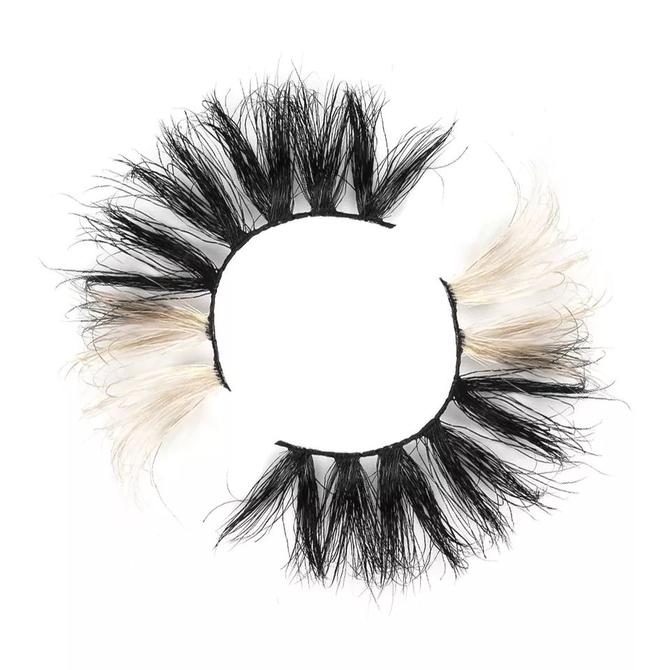 Colorful eyelashes