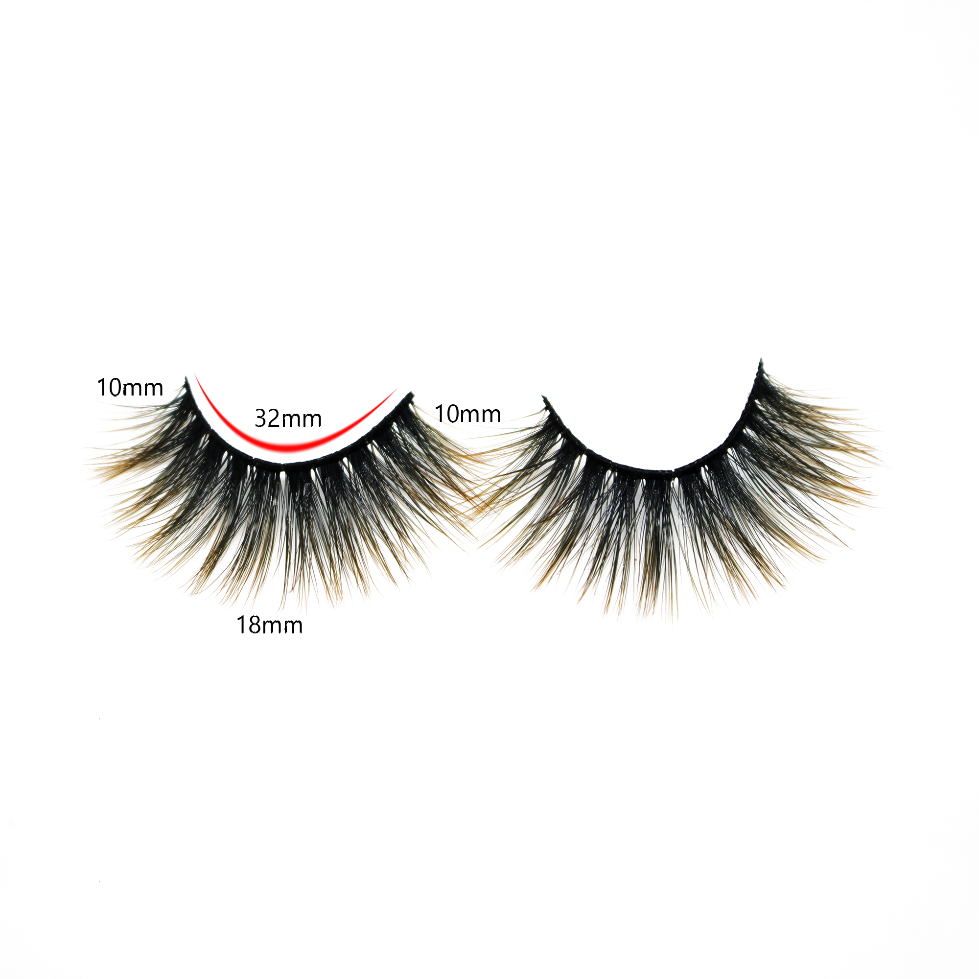 Colorful eyelashes