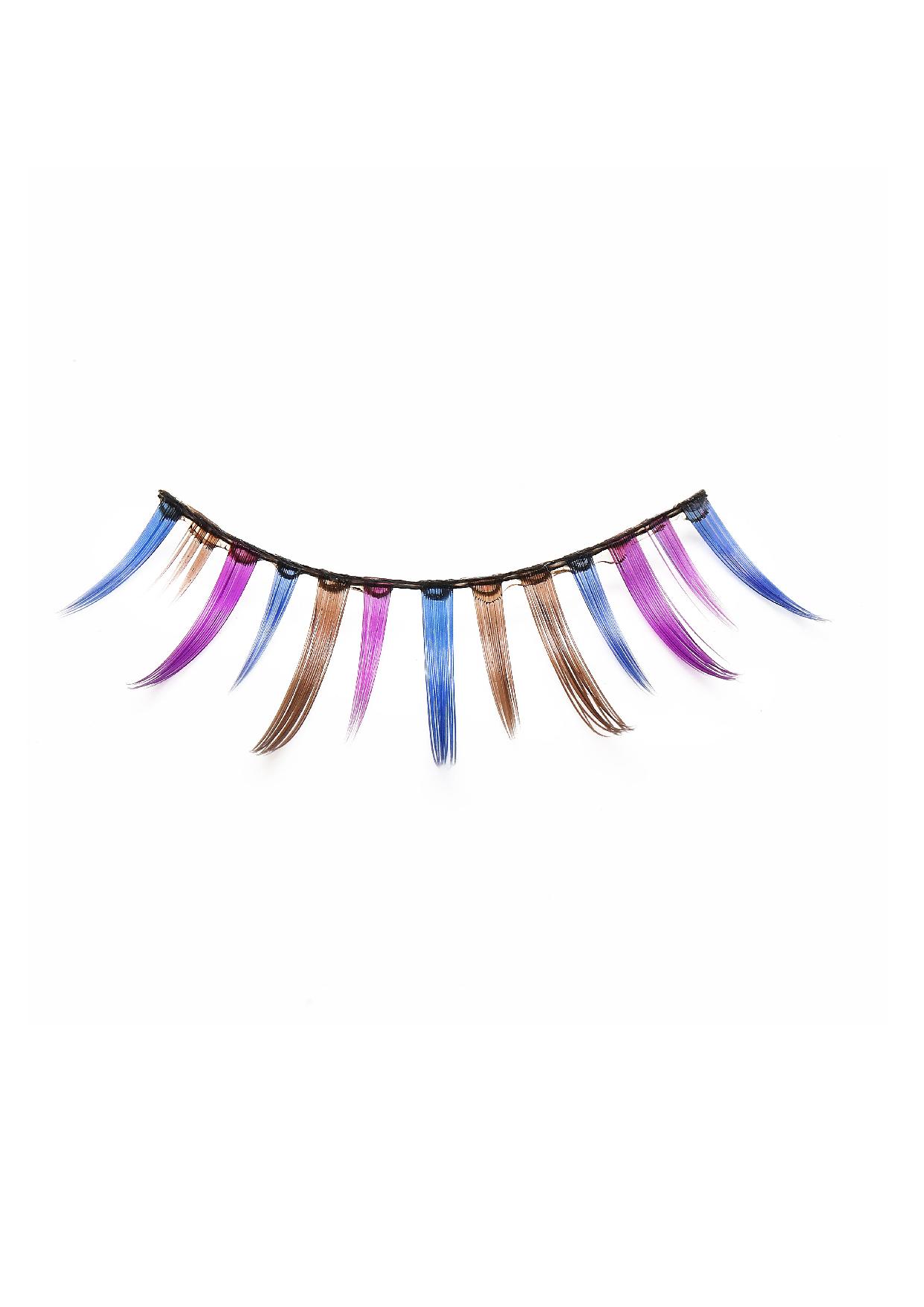 Colorful eyelashes