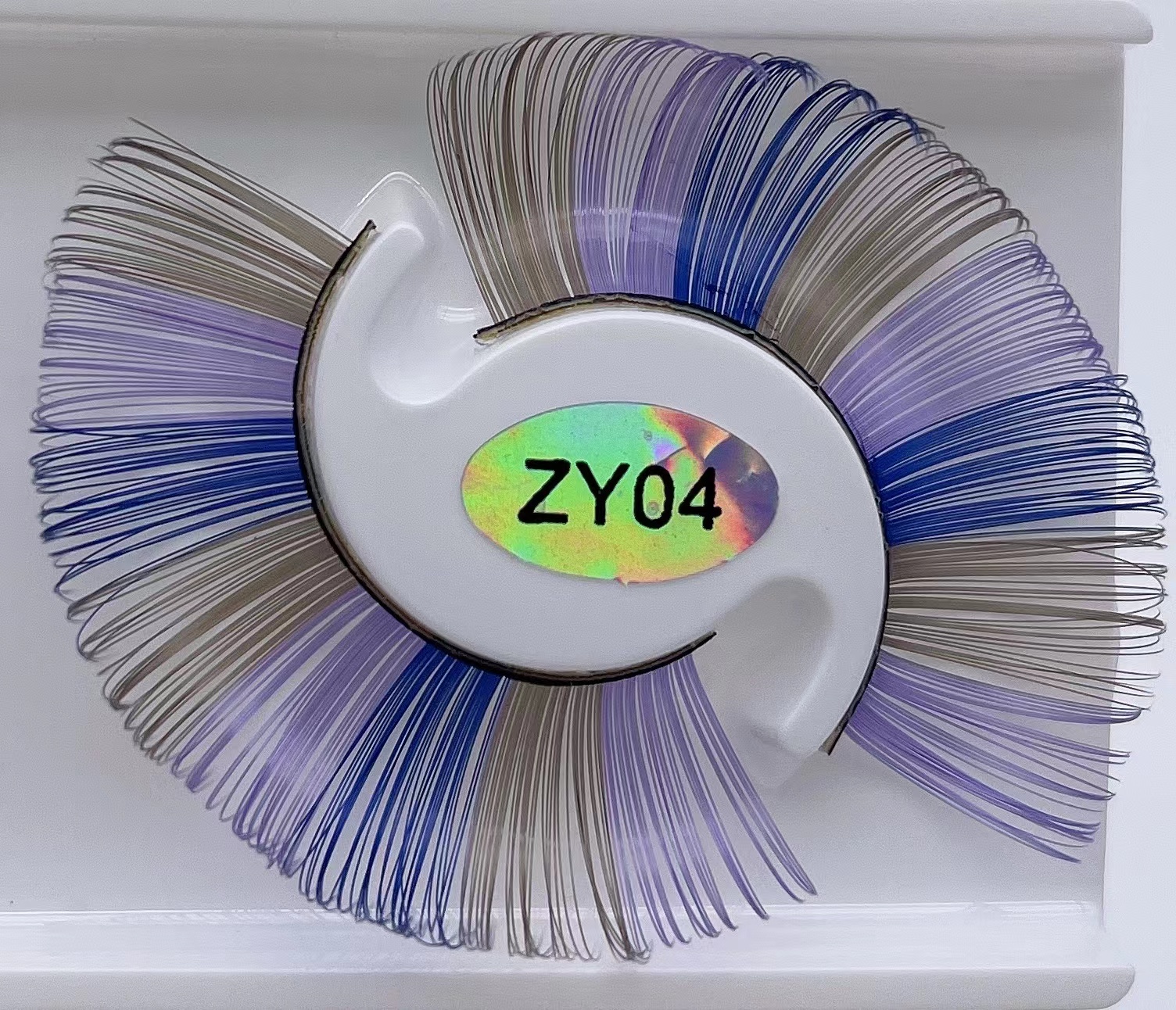 Colorful eyelashes