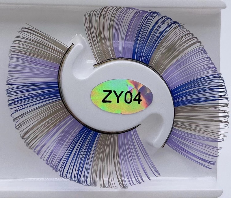 Colorful eyelashes