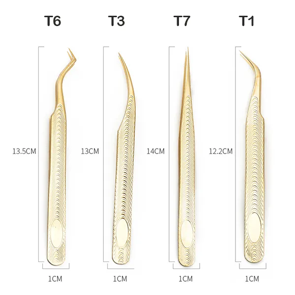Precise Eyelash Extension Tweezers