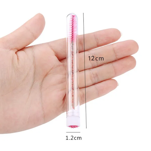 Eyelash Brushes In Tube Package