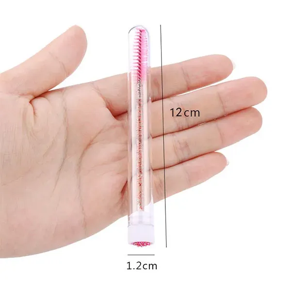 Eyelash Brushes In Tube Package