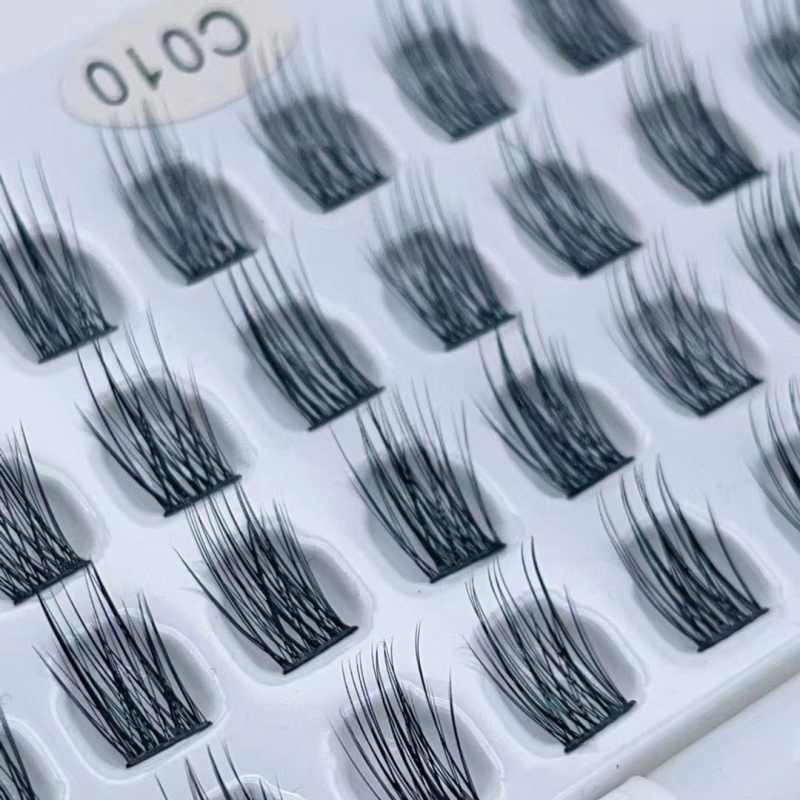 DIY Eyelash Extention Ribbons Segmented Individual Cluster Eyelash（Segmented eyelashes）