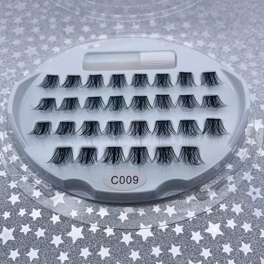 DIY Eyelash Extention Ribbons Segmented Individual Cluster Eyelash（Segmented eyelashes）