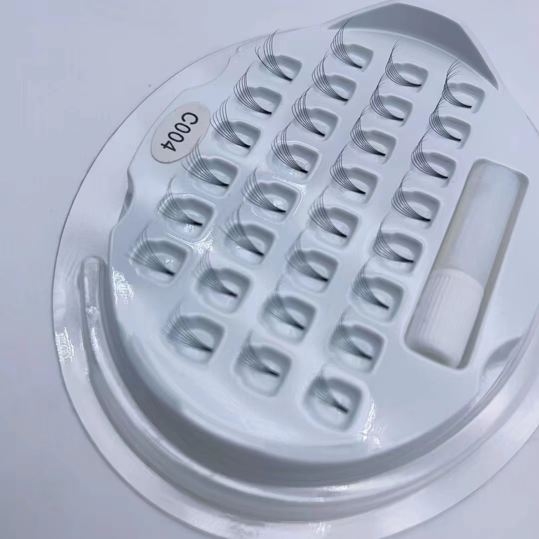 DIY Eyelash Extention Ribbons Segmented Individual Cluster Eyelash（Segmented eyelashes）