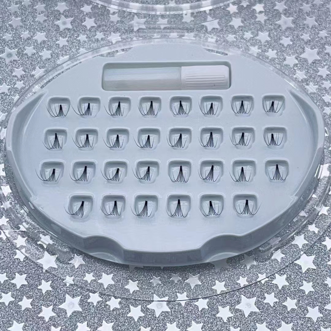 DIY Eyelash Extention Ribbons Segmented Individual Cluster Eyelash（Segmented eyelashes）