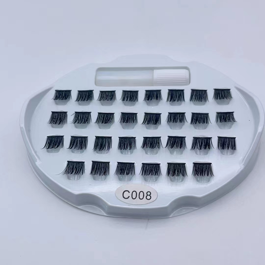 DIY Eyelash Extention Ribbons Segmented Individual Cluster Eyelash（Segmented eyelashes）