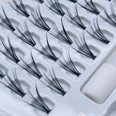 DIY Eyelash Extention Ribbons Segmented Individual Cluster Eyelash（Segmented eyelashes）