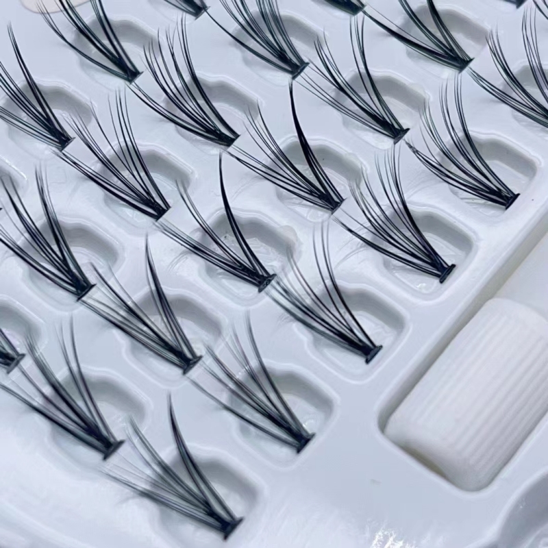 DIY Eyelash Extention Ribbons Segmented Individual Cluster Eyelash（Segmented eyelashes）