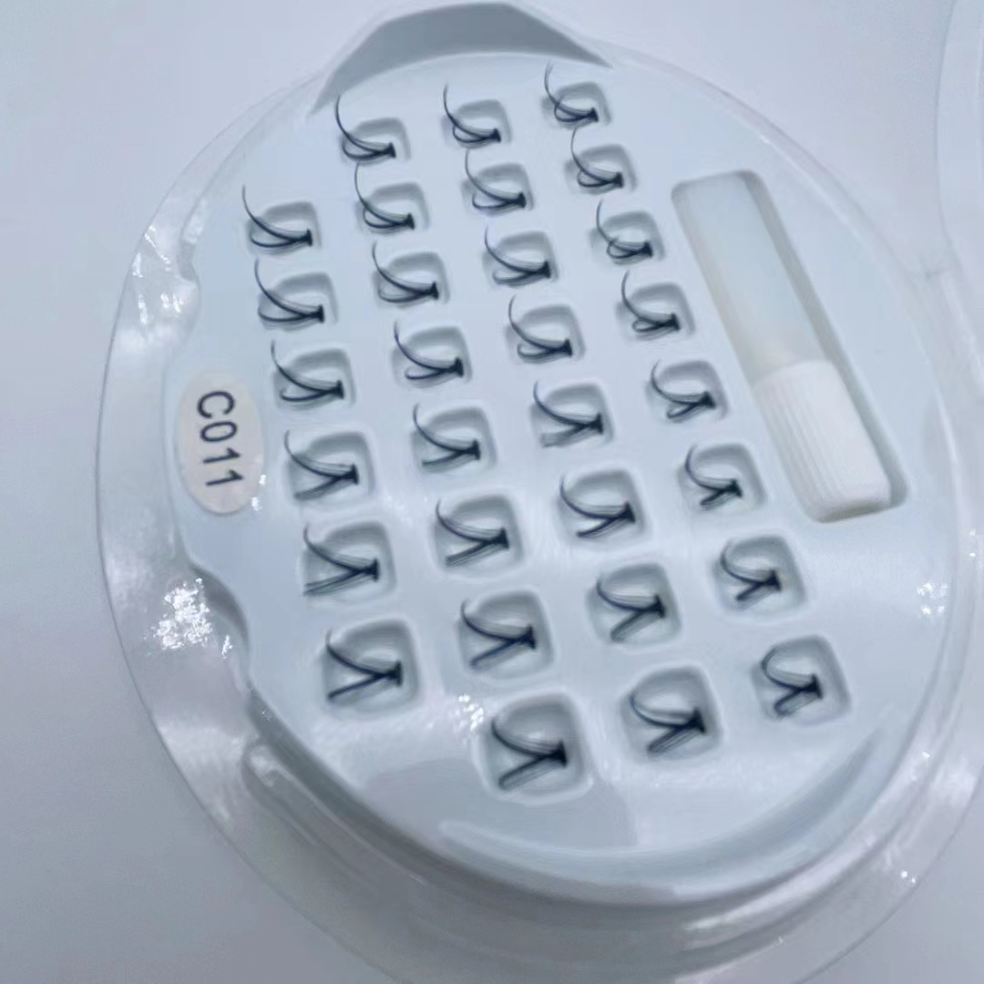 DIY Eyelash Extention Ribbons Segmented Individual Cluster Eyelash（Segmented eyelashes）